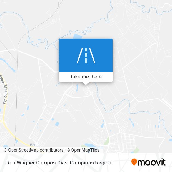 Rua Wagner Campos Dias map