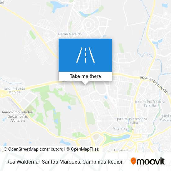 Rua Waldemar Santos Marques map