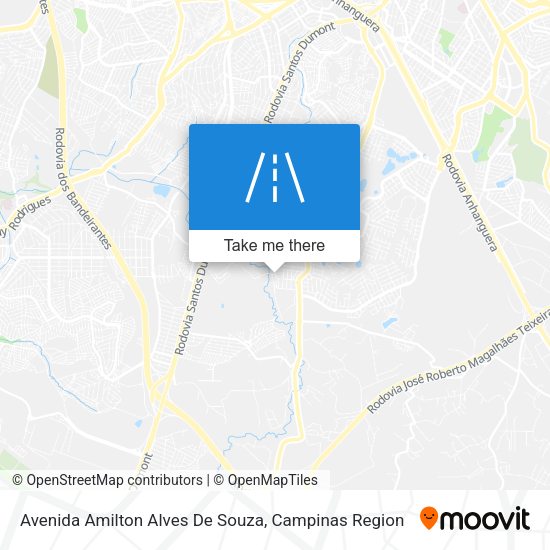 Avenida Amilton Alves De Souza map