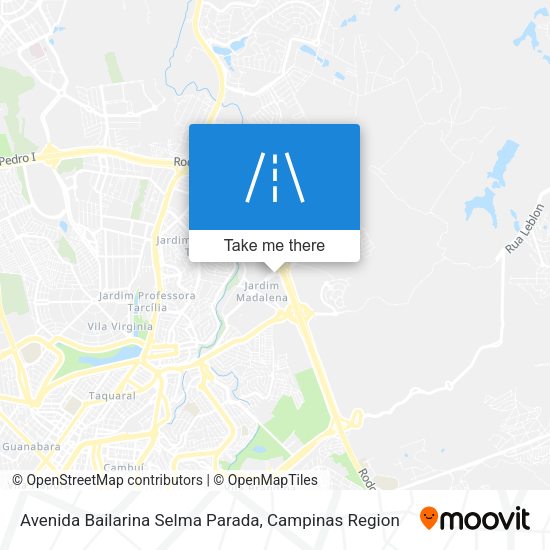 Avenida Bailarina Selma Parada map