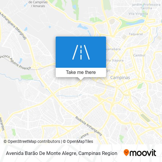 Avenida Barão De Monte Alegre map