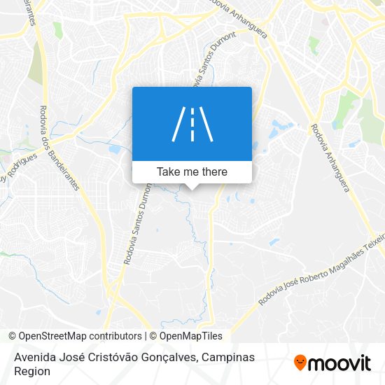 Avenida José Cristóvão Gonçalves map