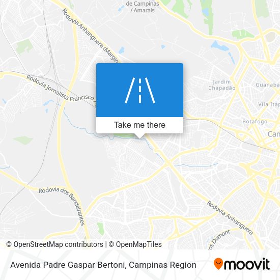 Avenida Padre Gaspar Bertoni map