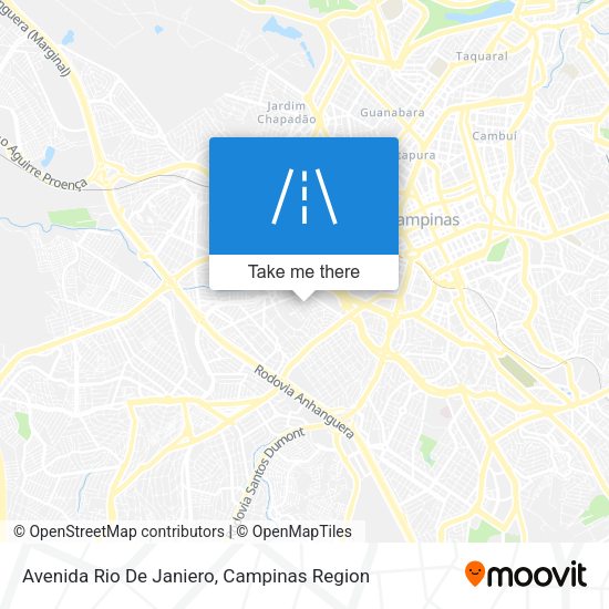 Avenida Rio De Janiero map