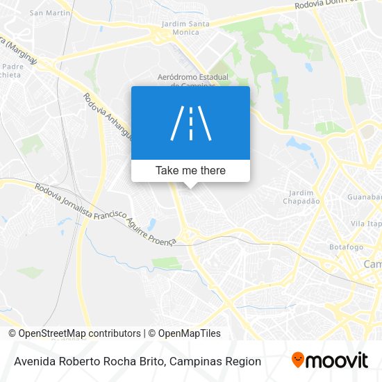 Avenida Roberto Rocha Brito map