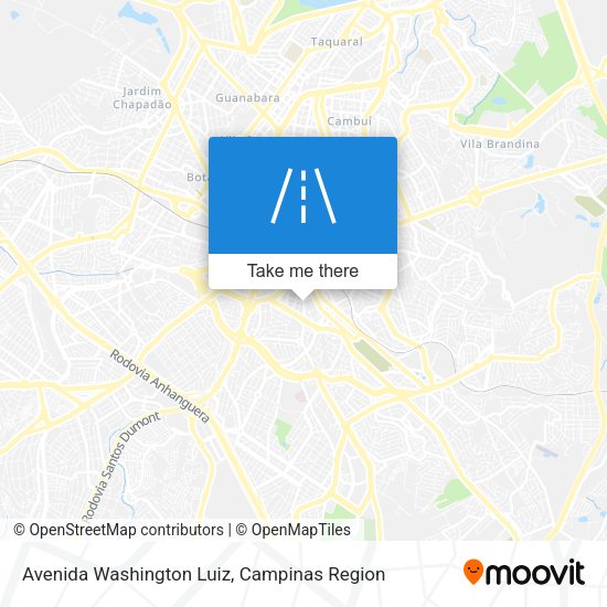 Avenida Washington Luiz map