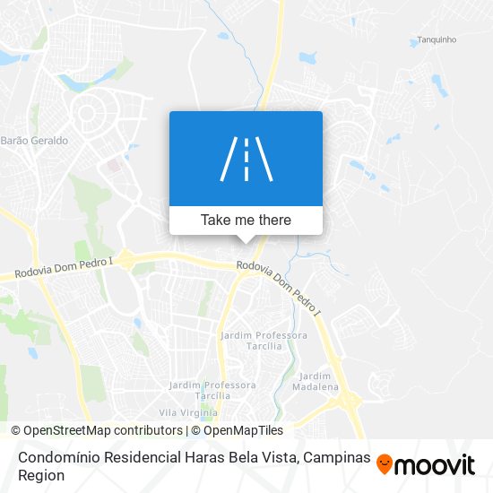 Condomínio Residencial Haras Bela Vista map