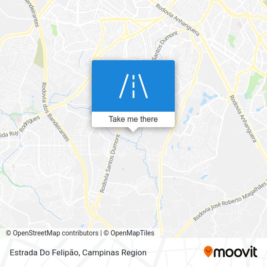Estrada Do Felipão map