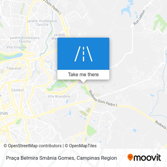 Praça Belmira Smânia Gomes map