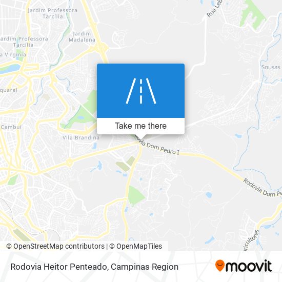 Rodovia Heitor Penteado map