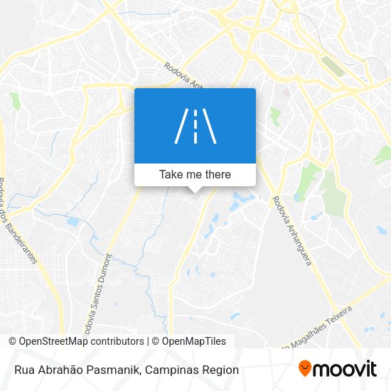 Rua Abrahão Pasmanik map
