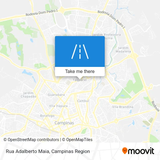 Rua Adalberto Maia map