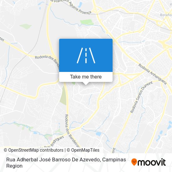 Rua Adherbal José Barroso De Azevedo map