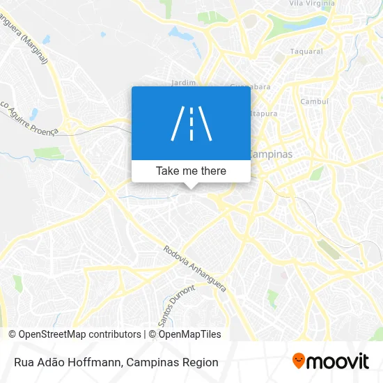 Rua Adão Hoffmann map