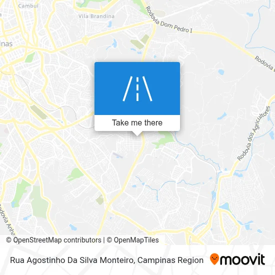 Rua Agostinho Da Silva Monteiro map