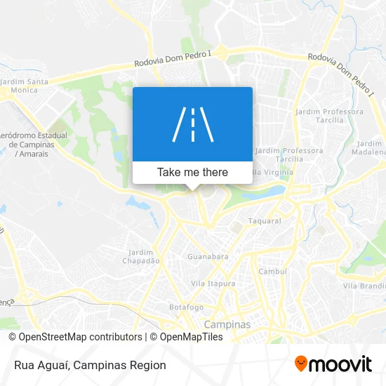 Rua Aguaí map