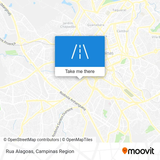 Rua Alagoas map