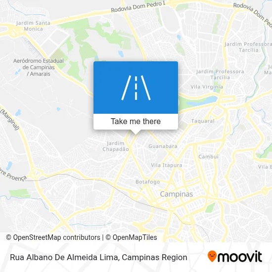 Rua Albano De Almeida Lima map