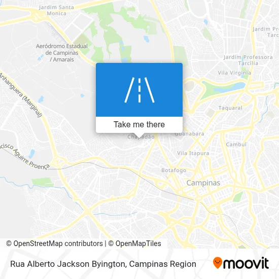 Rua Alberto Jackson Byington map