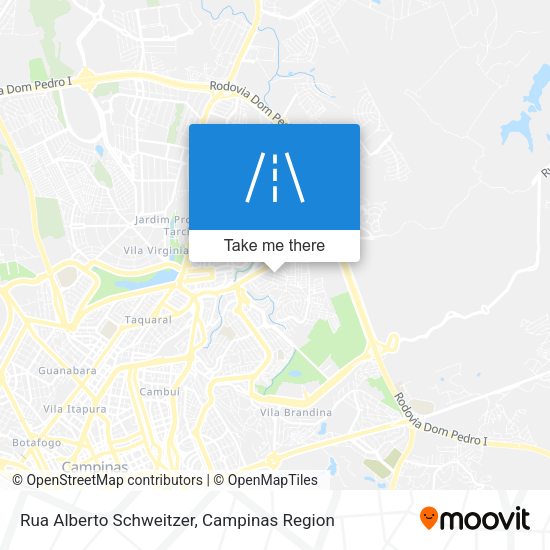 Rua Alberto Schweitzer map