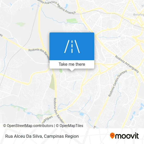 Rua Alceu Da Silva map