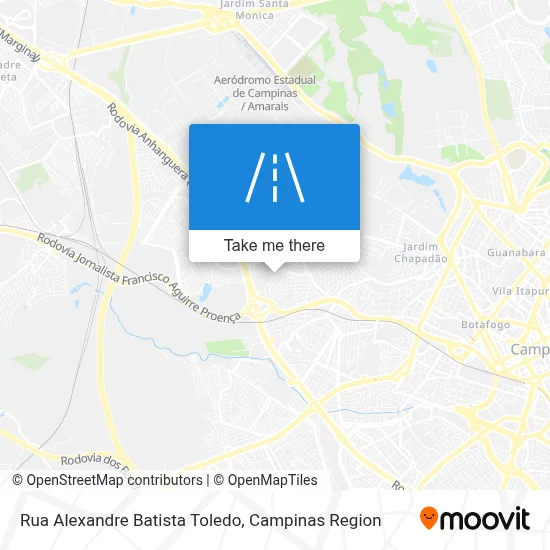 Rua Alexandre Batista Toledo map