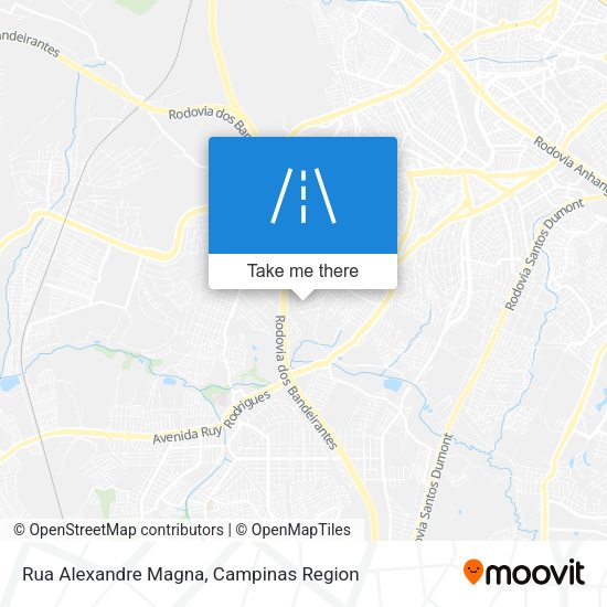 Rua Alexandre Magna map