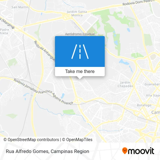 Rua Alfredo Gomes map