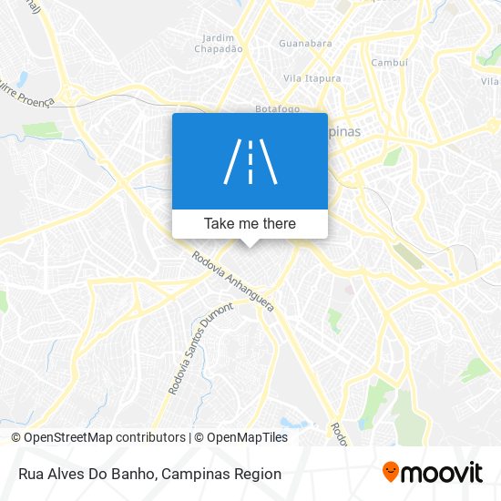 Rua Alves Do Banho map