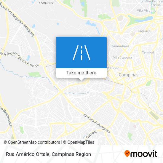 Rua Américo Ortale map