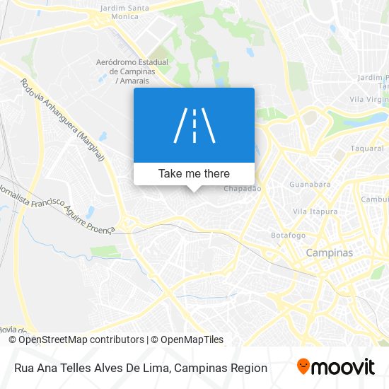 Rua Ana Telles Alves De Lima map