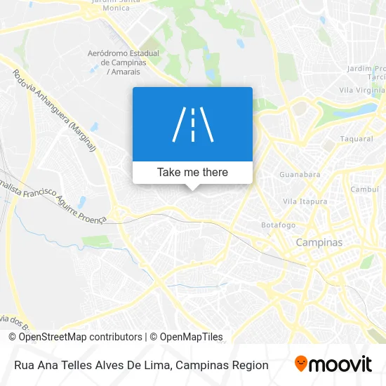 Rua Ana Telles Alves De Lima map
