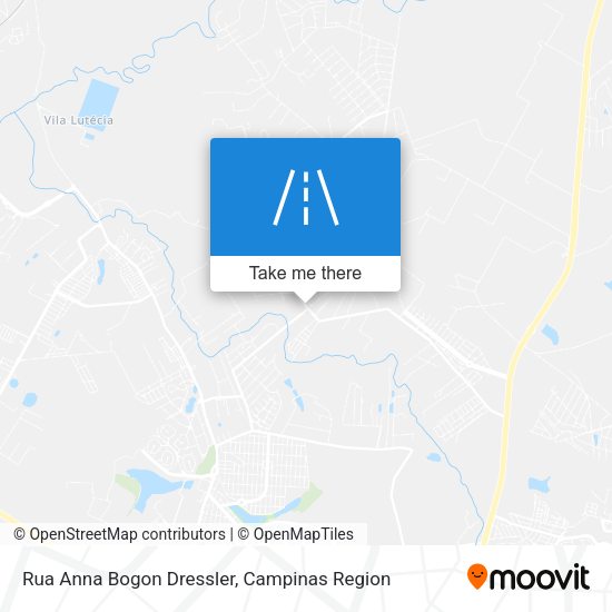 Rua Anna Bogon Dressler map