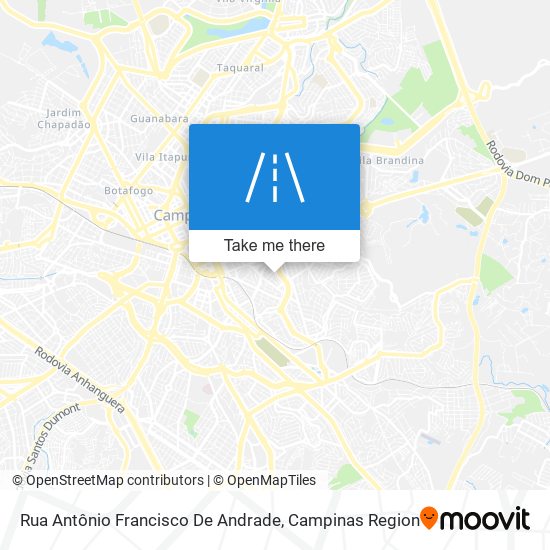 Mapa Rua Antônio Francisco De Andrade