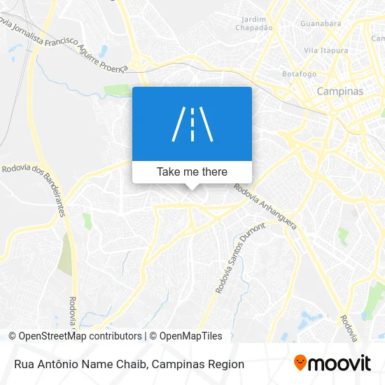 Rua Antônio Name Chaib map
