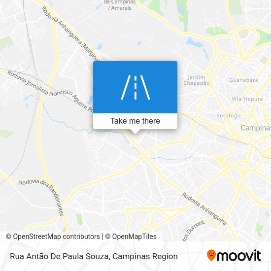 Rua Antão De Paula Souza map