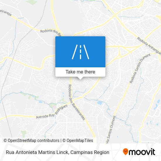 Rua Antonieta Martins Linck map