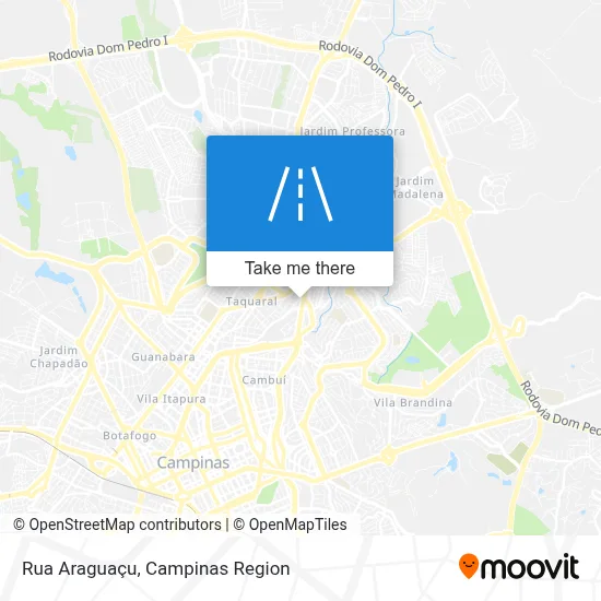 Rua Araguaçu map