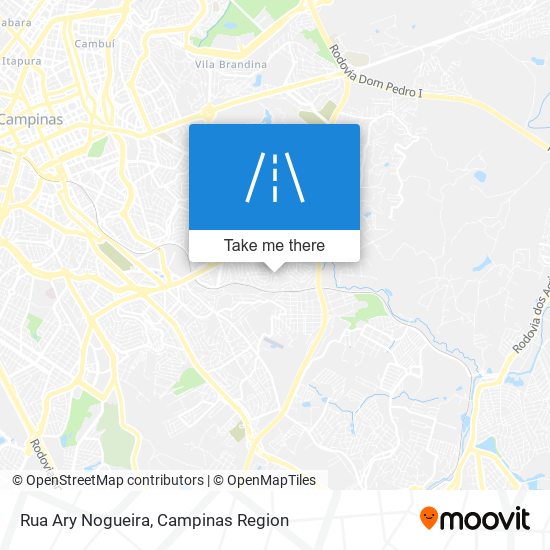 Rua Ary Nogueira map