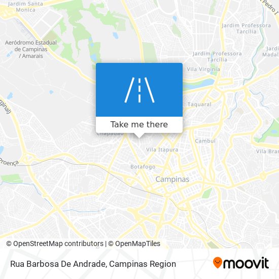 Mapa Rua Barbosa De Andrade