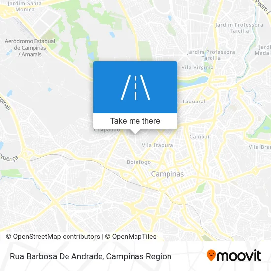 Rua Barbosa De Andrade map