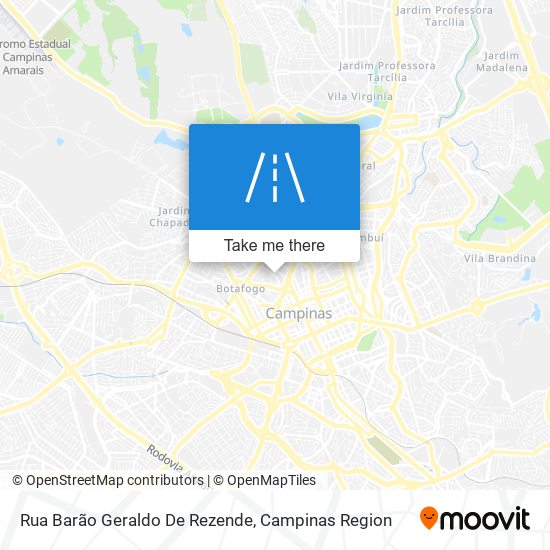 Rua Barão Geraldo De Rezende map