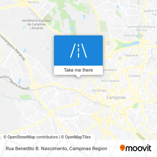 Rua Benedito B. Nascimento map