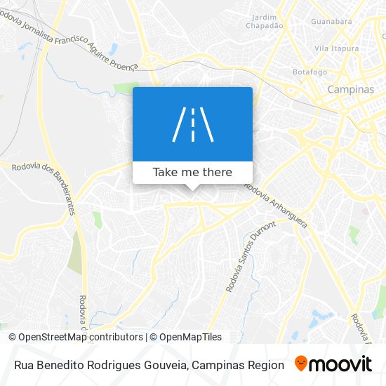 Rua Benedito Rodrigues Gouveia map