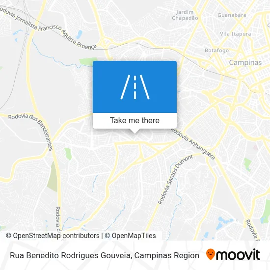 Rua Benedito Rodrigues Gouveia map
