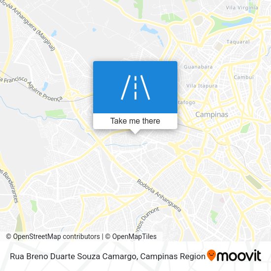Rua Breno Duarte Souza Camargo map