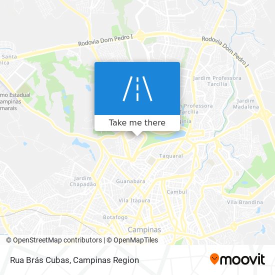 Rua Brás Cubas map