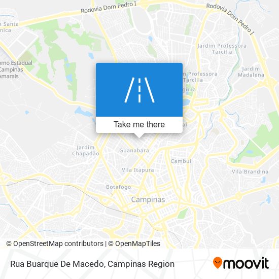 Mapa Rua Buarque De Macedo