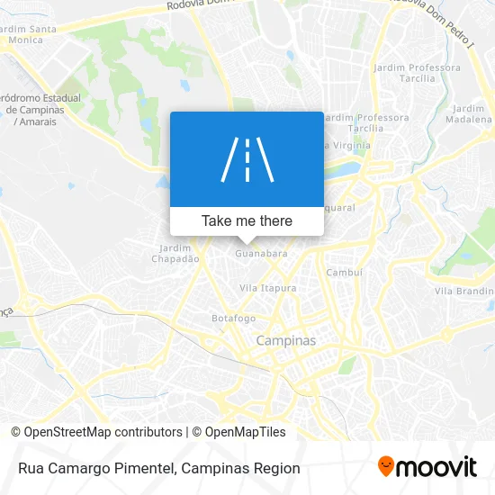Rua Camargo Pimentel map