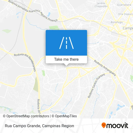Rua Campo Grande map